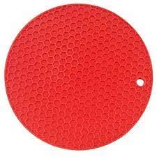 Sellerfoster Round Silicone Hot Mat ? Heat-Resistant Non-Slip Trivet for Kitchen & Dining