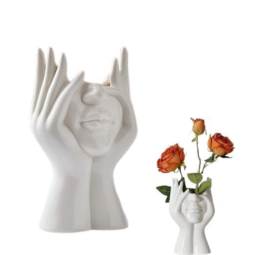 Sellerfoster Creative Face Desktop Organizer ? Cute Multi-Purpose Desk Storage Holder for Stationery & Accessories | Durable, Compact & Decorative Design
