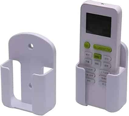 Sellerfoster Fixed Remote Holder | Wall Mounted Remote Control Organizer | Adhesive No-Drill Multi-Purpose Holder for Home & Office