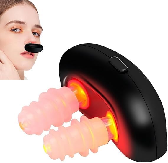 Sellerfoster Red Light Nasal Therapy Device, Portable RespiRelief Red Light Therapy Instrument for Nose,Nomorecolds Respi-Relief Nasal Soothing Device