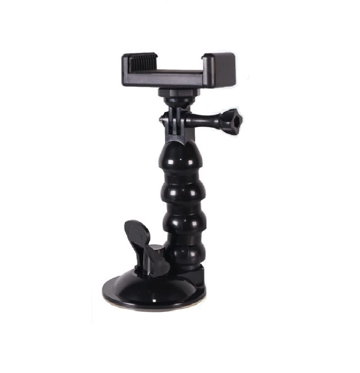 Sellerfoster Universal Snake Shape Suction Mobile Holder | Flexible Cell Phone Holder | Universal Phone Mount in Dashboard | 360 Rotation Clip Mount for Smartphone/Camera (Pack of 1,Multicolor)