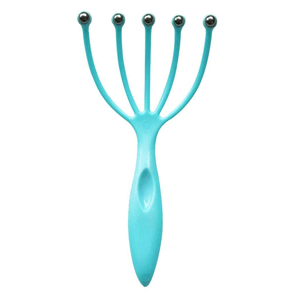 Sellerfoster Five Claw Head Massager ? Manual Scalp Relaxation Massager for Stress Relief, Blood Circulation & Deep Head Massage