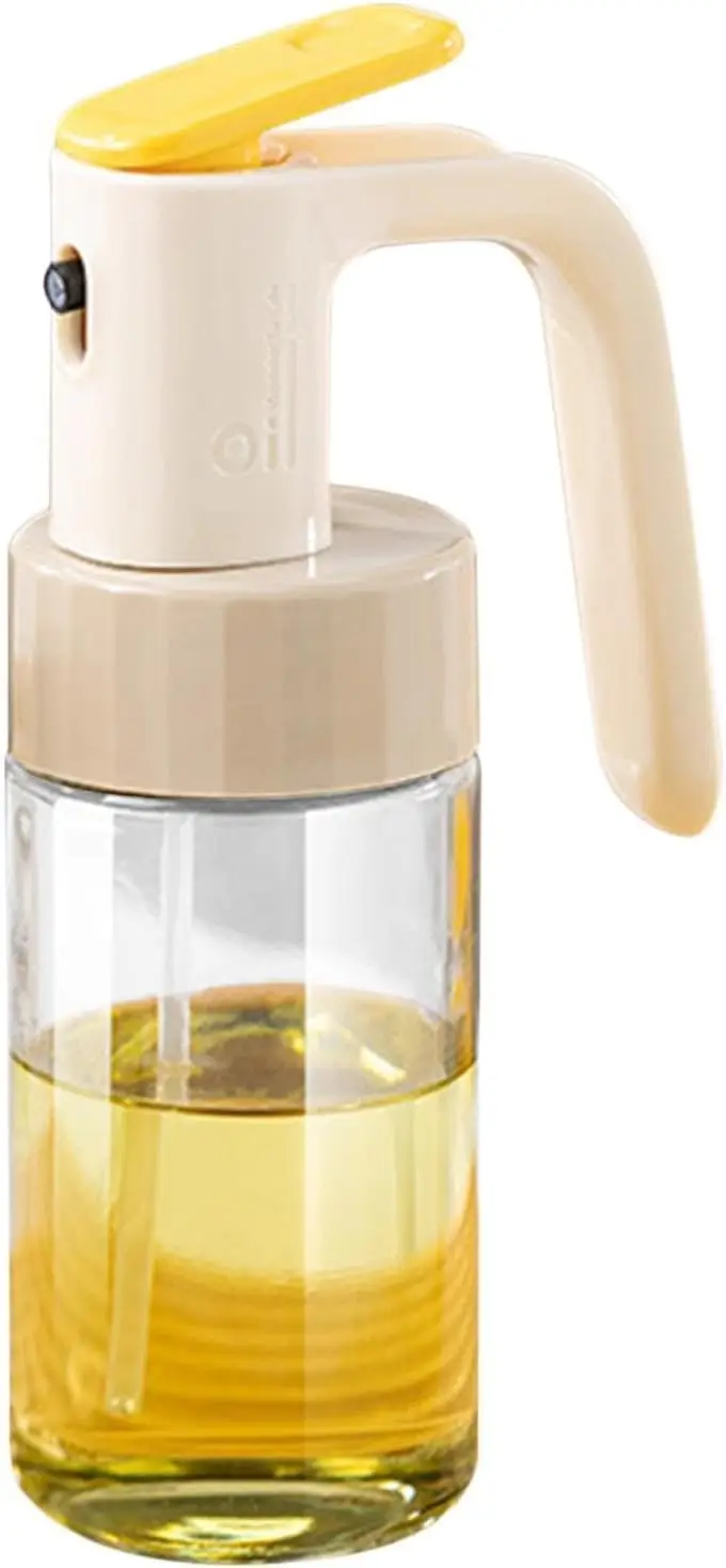 Sellerfoster 250 ml Oil Spray Bottle ? Refillable Kitchen Oil Mister for Cooking, Baking & Grilling | Fine Mist Sprayer, Leakproof & Reusable