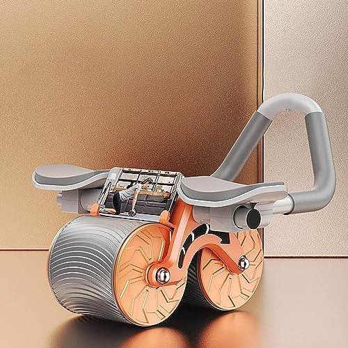 Sellerfoster Abs Roller for Men & Women Automatic Rebound Abs Roller Wheel for Home Workout, Gym Ab Roller for Men Abs Workout Equipment for Abdominal Ab Roller For Home With Knee Mat ABSolute Abroller