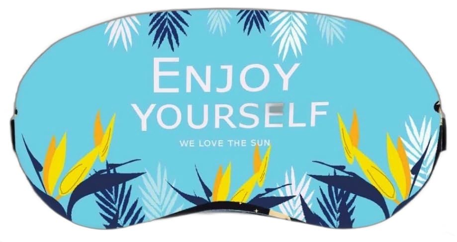 Sellerfoster Eye Mask (Random Design) ? Soft Comfortable Sleep Mask for Travel, Rest & Relaxation | Lightweight, Breathable & Adjustable Fit