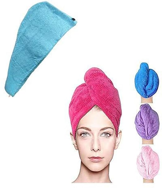 Sellerfoster Heavy Hair Wrap Towel ? Super Absorbent Microfiber Hair Drying Turban for Women