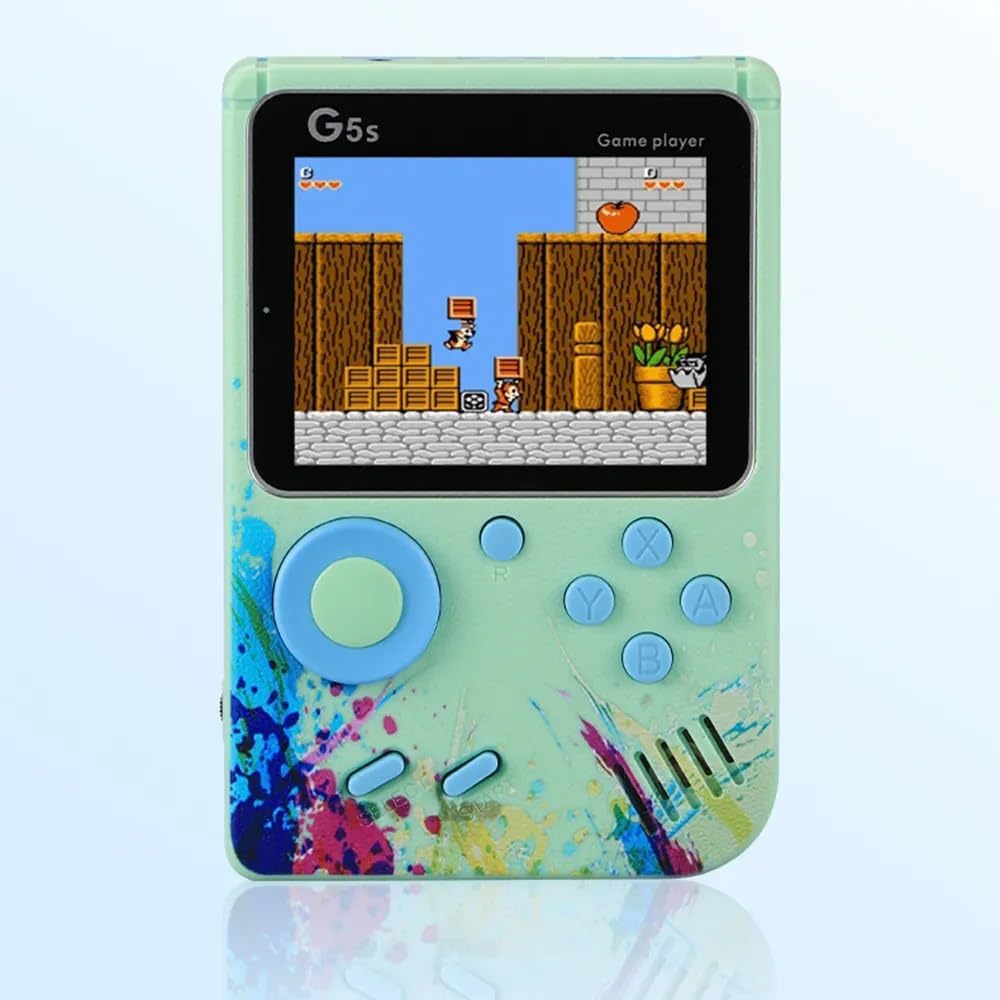 Sellerfoster Sup Game Box 500in1 with 2 Player Support Video Games for Kids G5 Handheld ni Video Games for TV Gang for Kids, Rechargeable 8 Bit Classic