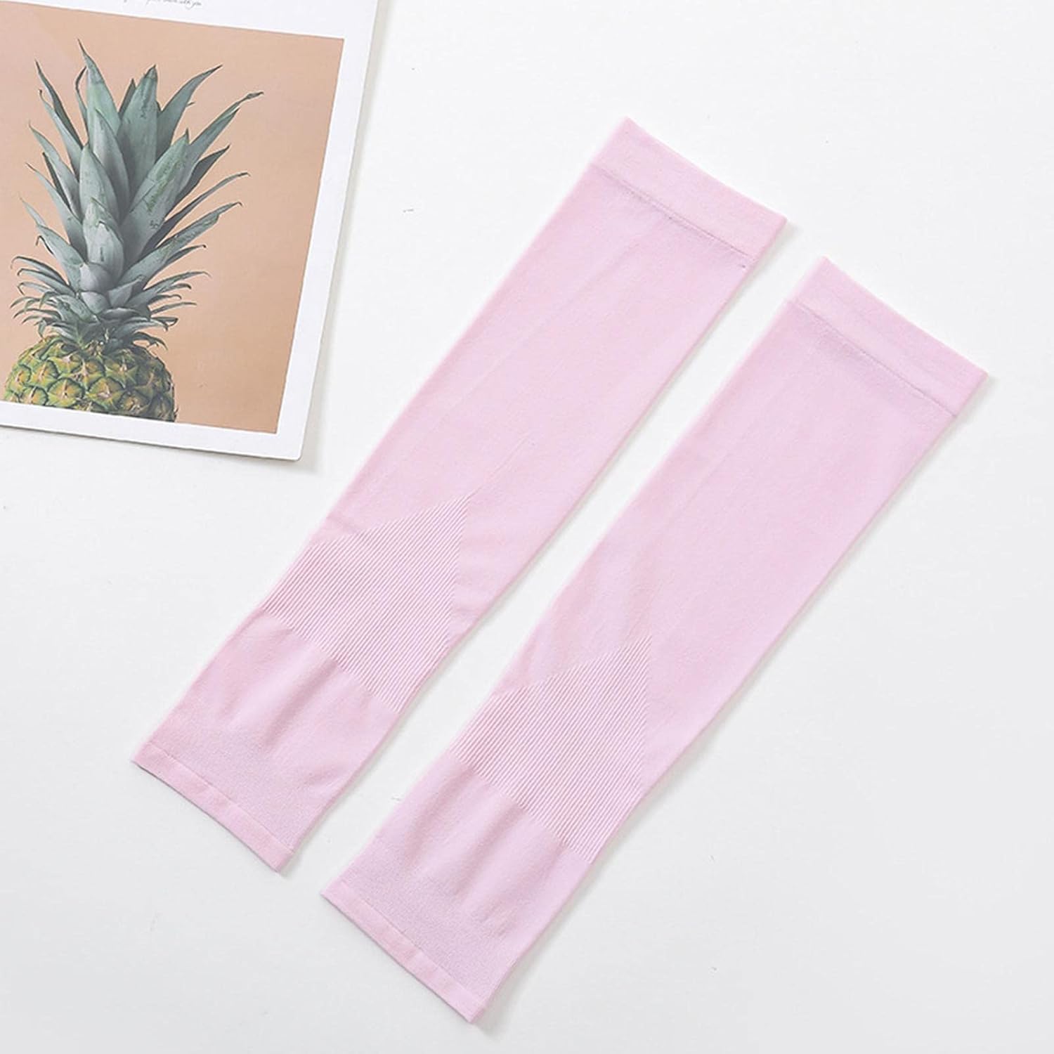 Sellerfoster Let?s Slim Cooling Seamless Hand Cover ? UV Protection Arm Sleeves for Sun Protection, Sports & Driving | Breathable, Stretchable & Lightweight