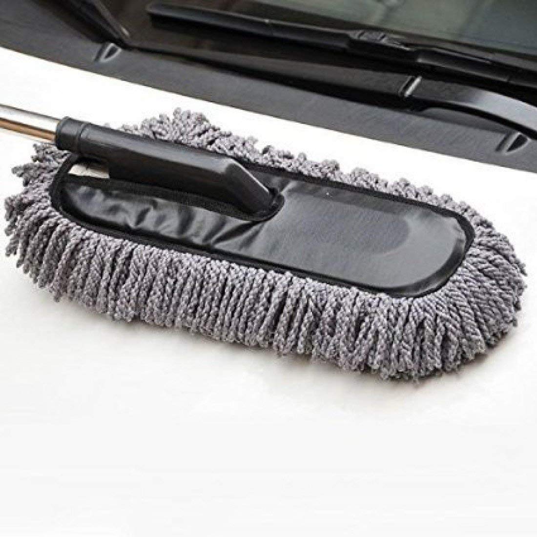 Sellerfoster Telescopic Car Cleaning Duster ? Extendable Microfiber Dust Cleaner for Car Interior & Exterior