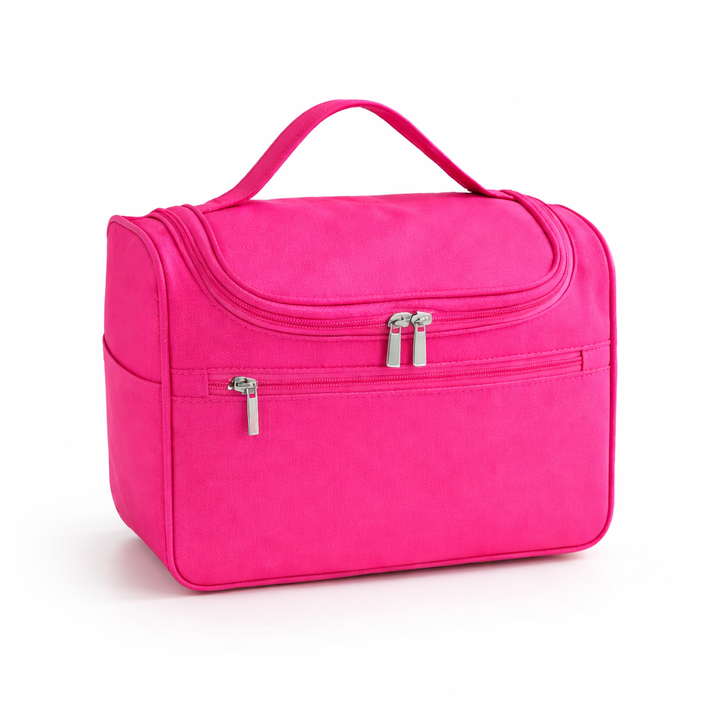 Sellerfoster Travel Cosmetic Bag with Hook | Hanging Toiletry Organizer for Makeup, Skincare & Accessories | Waterproof & Portable